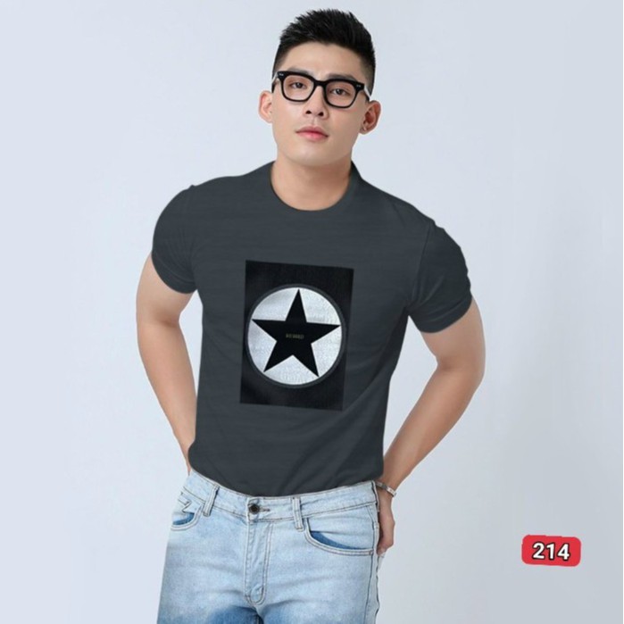 Áo thun Nam Cổ Tròn Tay Ngắn chất liệu cotton cao cấp hàng hiệu chuẩn shop( hình ảnh 100%) SHALLY FASHION N109