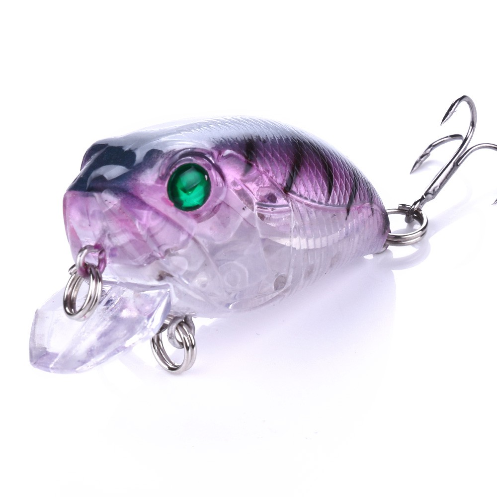 Hengjia 1PC 4.5cm 8g Crankbait Artificial swimBait Fishing floating big Fishing lure Wobblers