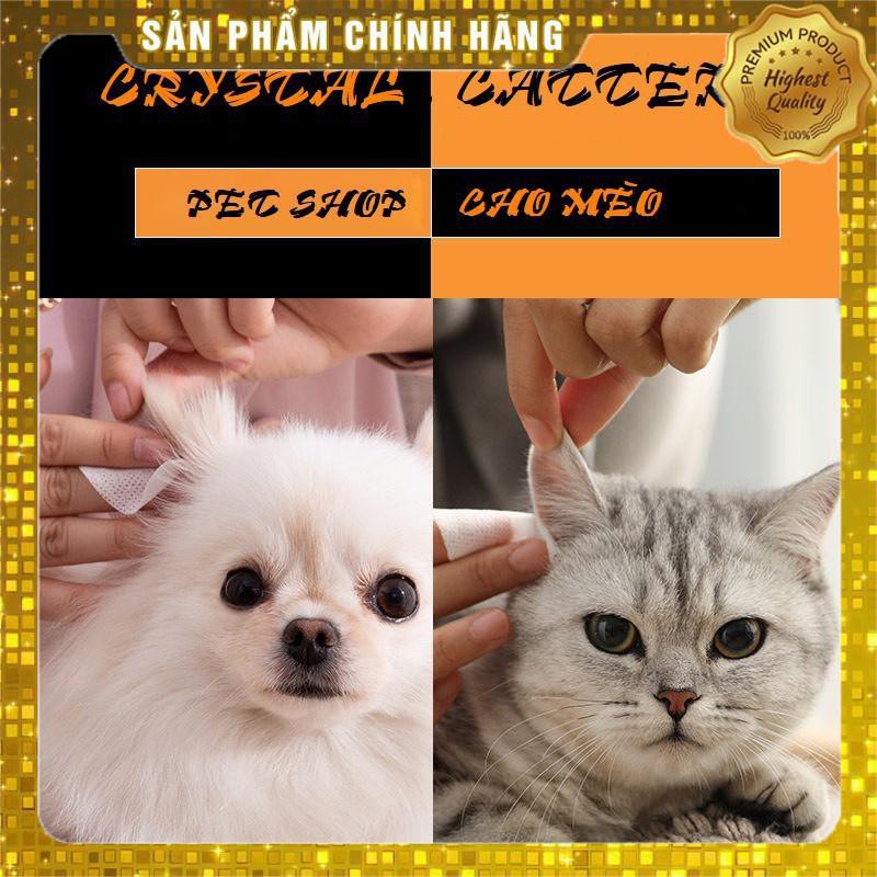 GIẤY LAU TAI CHO CHÓ MÈO 👀
