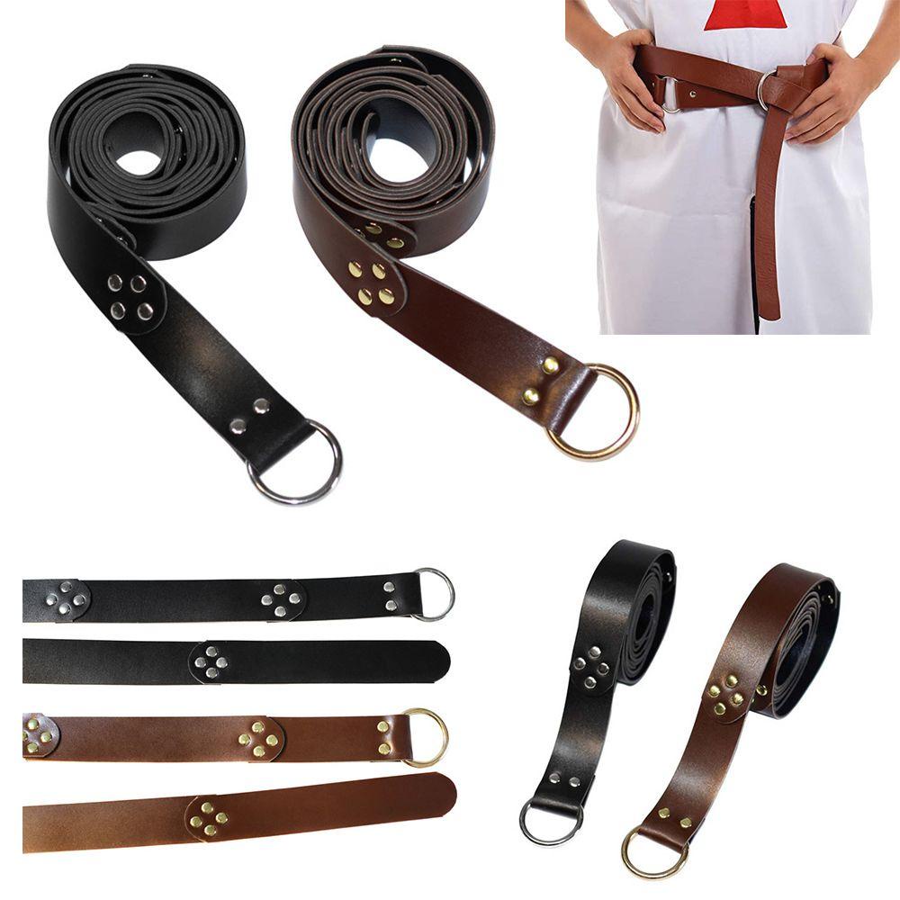Thắt Lưng Da Khóa Tròn Thời Trang Unisex