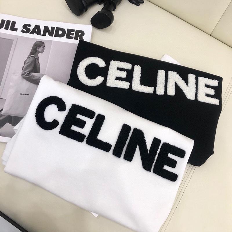 Áo Phông Nam . Áo thun Nam Nữ Thêu Chữ Celi Chất Vải  100% Cotton Co Giãn 4 Chiều DT Fashion Menwear