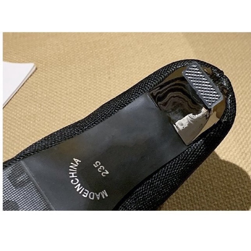 SẴN HÀNG _ Boots vải mũi nhọn hơi tròn đế tráng gương hàng Quảng Châu cao cấp | BigBuy360 - bigbuy360.vn