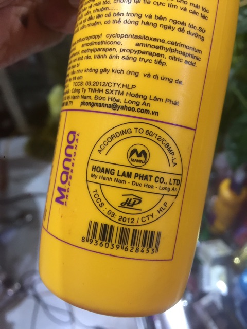 Xịt dưỡng tóc manna