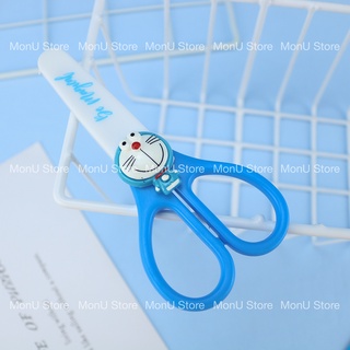 Kéo cắt giấy Doraemon có nắp đậy an toàn dễ thương cute TooYoo BK00180
