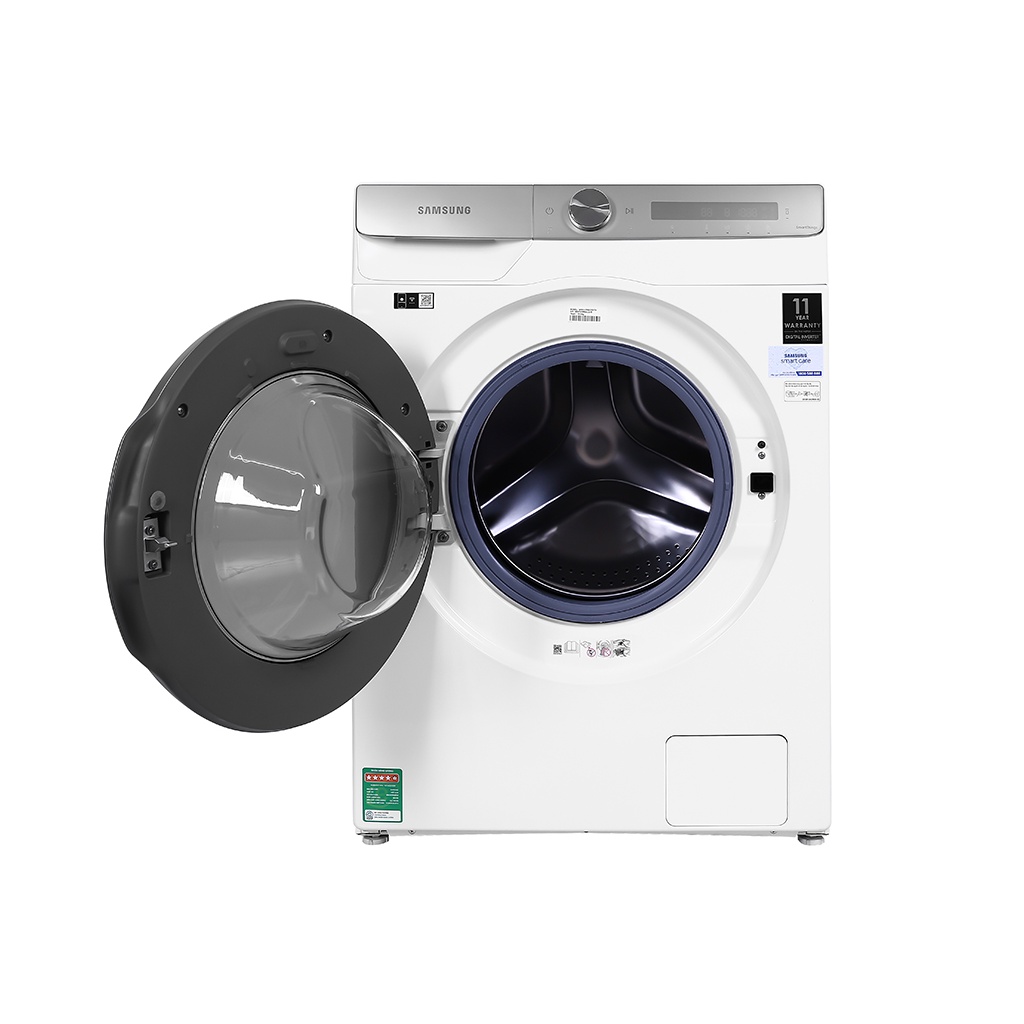 Máy giặt Samsung Inverter 10kg WW10TP44DSH/SV Mới 2021  Giặt hơi nước, GIAO HÀNG MIỄN PHÍ HCM