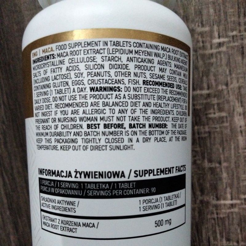 Viên Tăng Cường Sinh Lý, Cái Thiện Khả Năng Ham Muốn Ostrovit MACA 500mg 90 Viên TẠI WHEYSINHVIEN.COM