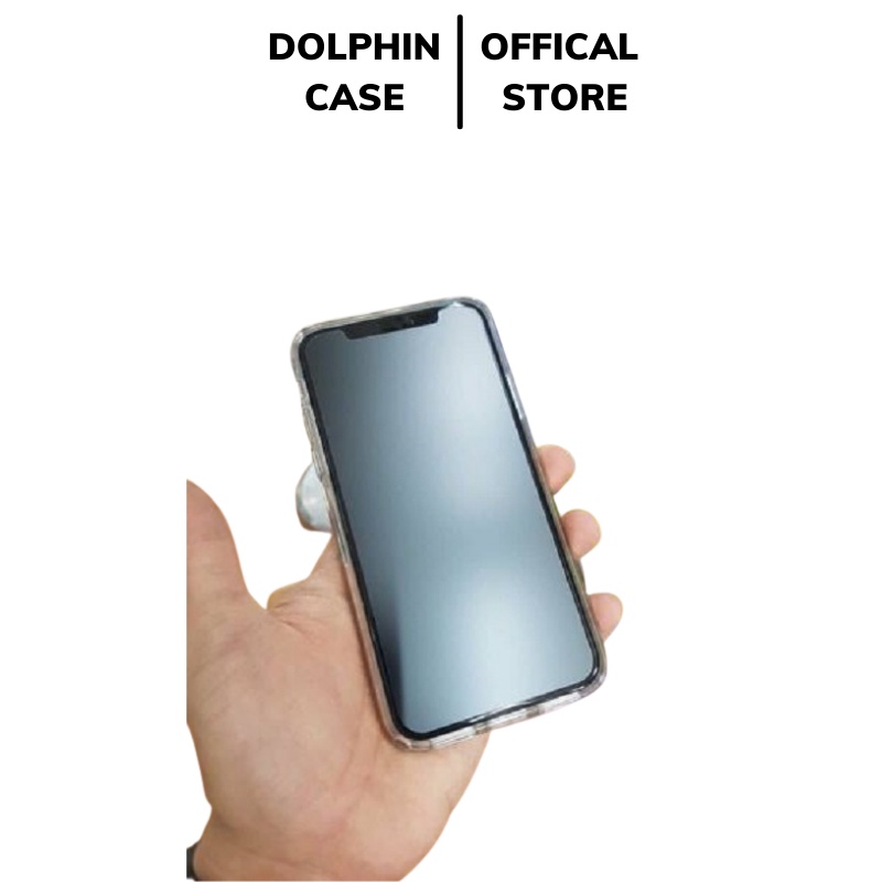 Kính cường lực iphone chống bám vân tay mồ hôi full màn nhám đủ size 6/7/8/X/11/12/13/Plus/Max/Pro/Promax - Dolphin Case