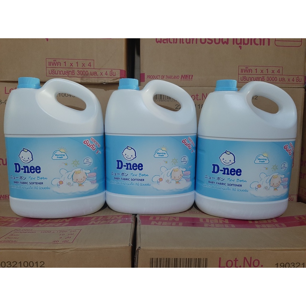 Nước xã vải và mềm mại, lưu hương  Dnee 3000ml Thái Lan