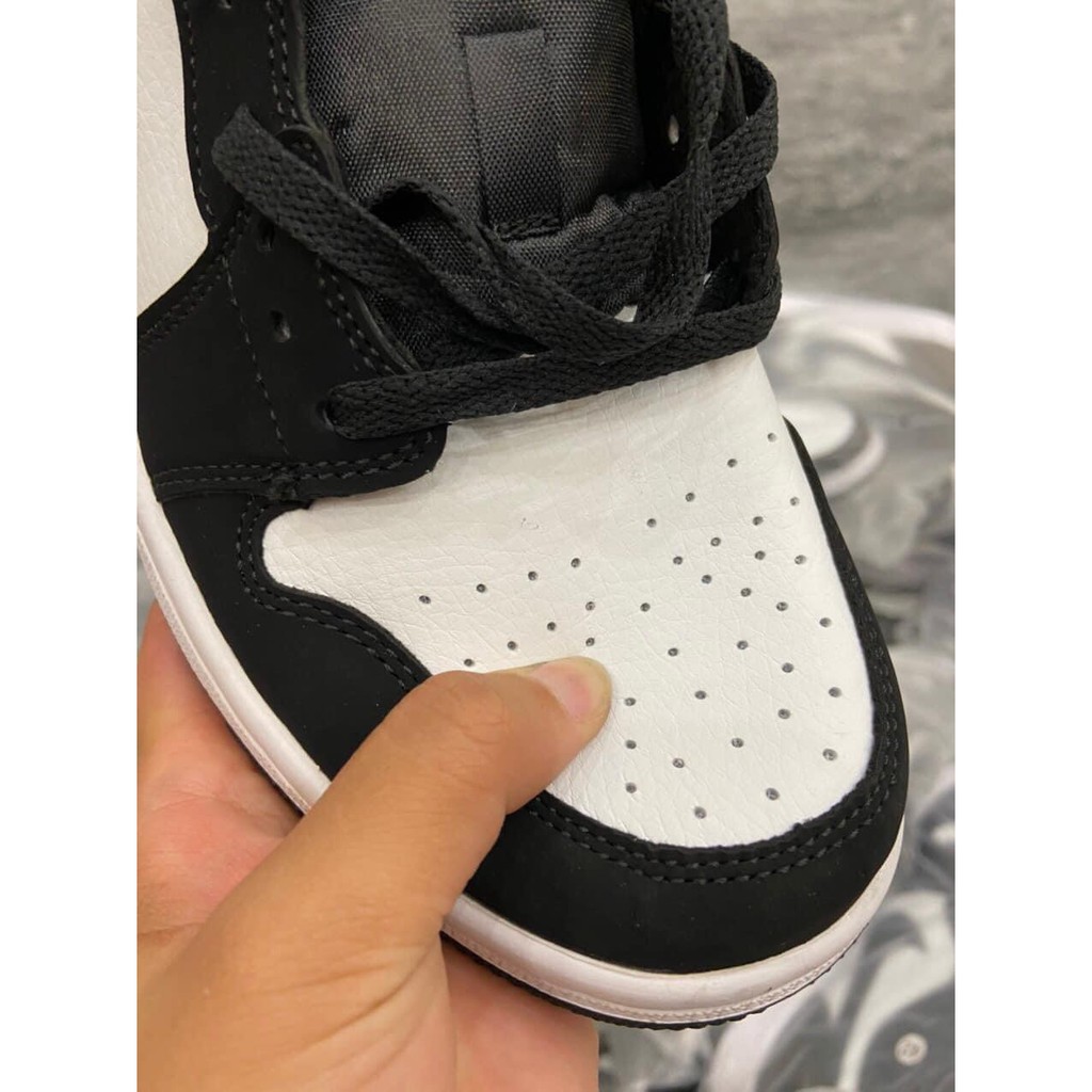 [miễn phí đổi trả] giày JORDAN cổ thấp đen trắng siêu hót đế êm da lộn | BigBuy360 - bigbuy360.vn
