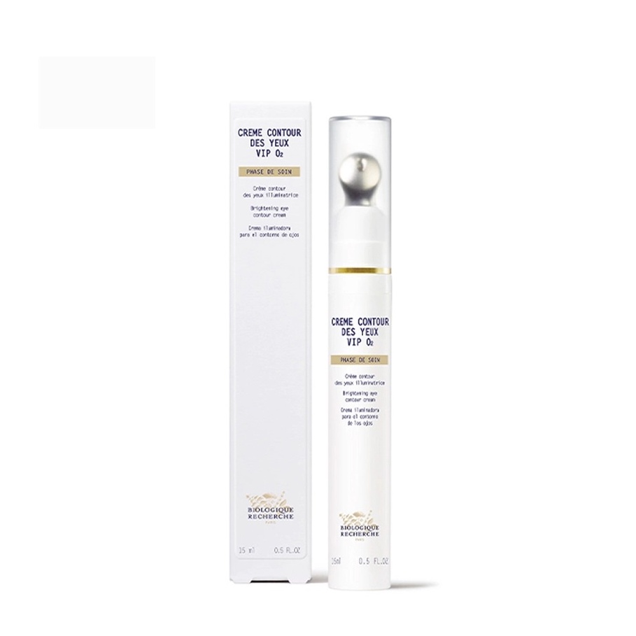 Kem Mắt Giúp Làm Sáng, Giảm Quầng Thâm, Dưỡng Ẩm Và Bổ Sung Oxi Creme Contour Des Yeux Vip O2 Biologique Recherche 15ml