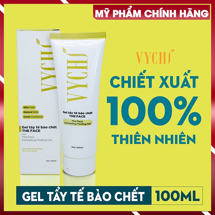 Gel tẩy tế bào chết THE FACE peeling gel 100ml tẩy sạch tế bào da chết trên mặt