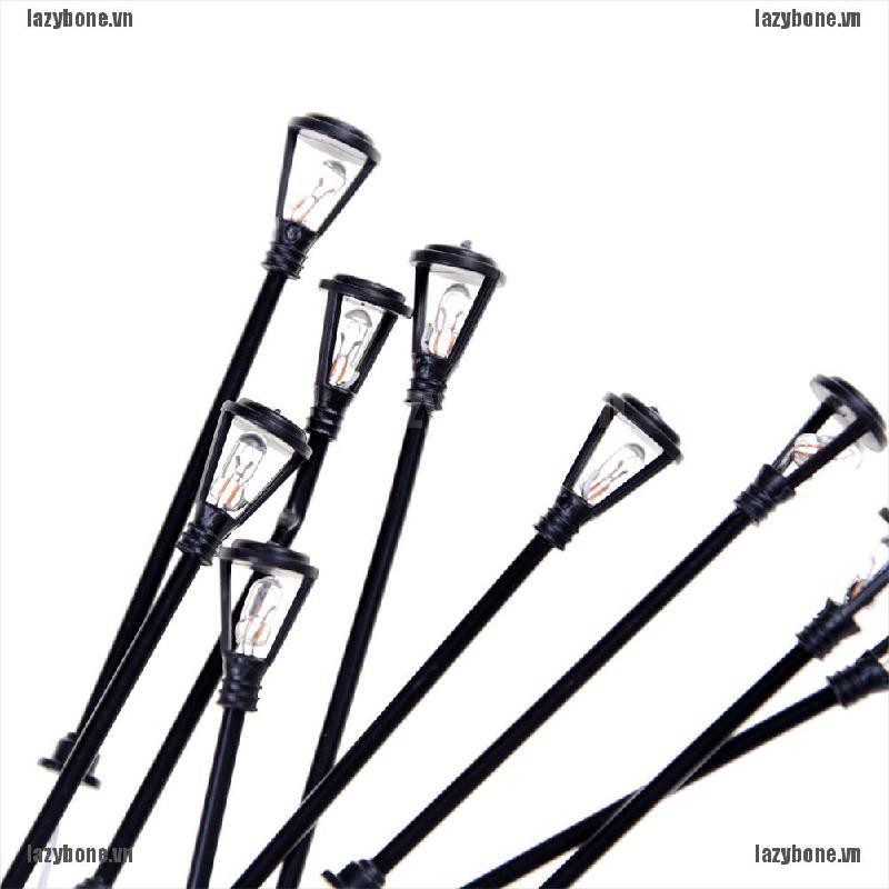 Bộ 10 Mô Hình Cột Đèn Tỉ Lệ 1 / 100 Dễ Thương