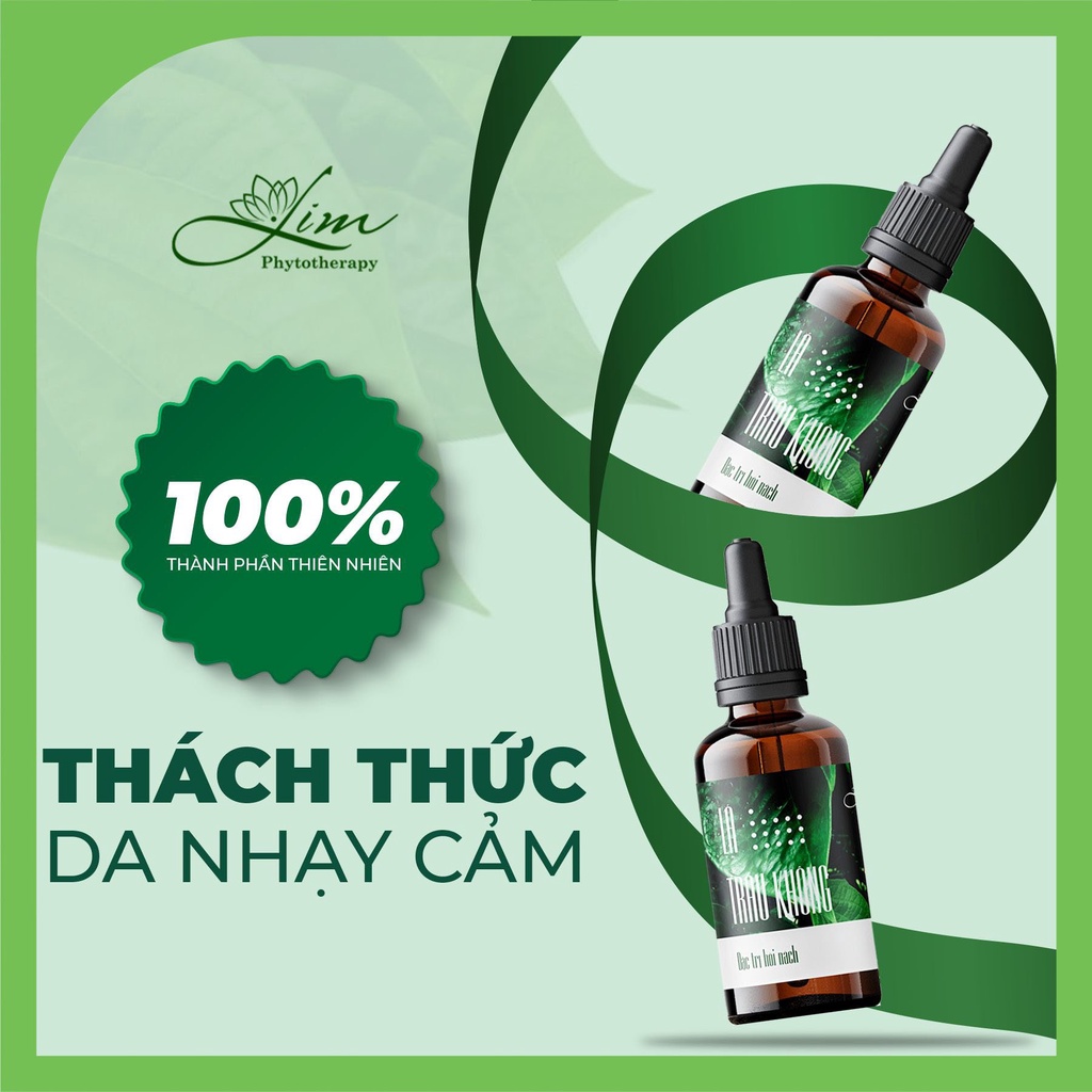 Serum trầu không Lim khử mùi khôi nách - giúp thoáng nách từ lần đầu sử dụng