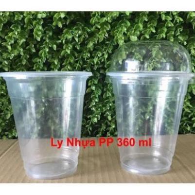 SỈ  50 Ly Nhựa/ Cốc Nhựa PP360 - PP500ml - PP700ml( Cốc Dập Màng) Chịu Được Nhiệt Độ Cao Chưa Bao Gồm Nắp