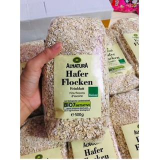 Yến mạch siêu sạch Alnatura nguyên hạt 500g của Đức