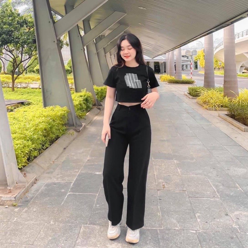 Quần Culottes Vải Tây Suông Siêu Hack Chân Sale | BigBuy360 - bigbuy360.vn