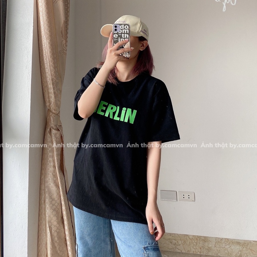 Áo Phông Chữ Xanh Lá, Áo Phông Oversize Mẫu Mới 2022 𝘽𝙮.𝘾𝙖𝙢𝙘𝙖𝙢