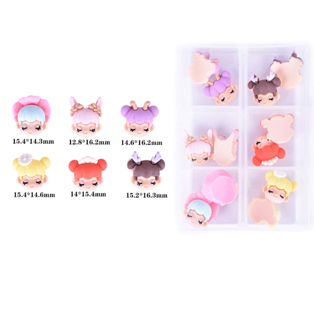 Miếng Dán Trang Trí Móng Tay 3D Hình Hoạt Hình Totoro