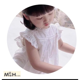 Váy ren tiểu thư điệu đà cho bé 10-25kg