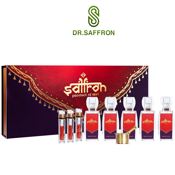 Hộp quà nhụy hoa nghệ tây Saffron Salam cao cấp – Saffron SaLam 25 Gram