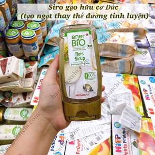 Sirup Siro gạo hữu cơ Enner Bio Đức cho bé