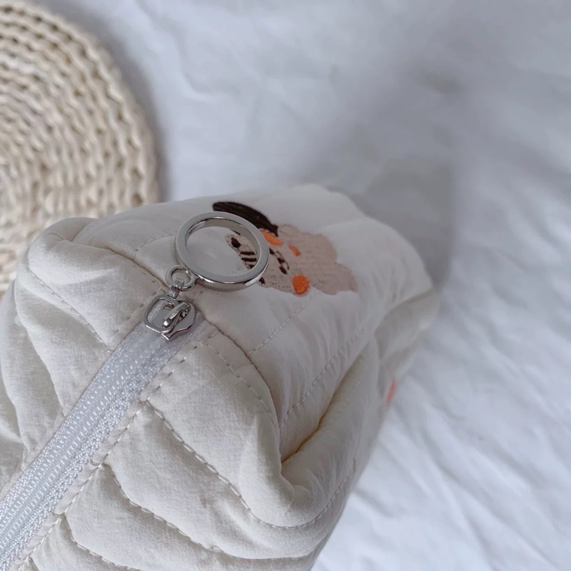 Túi xách bỉm sữa treo xe đẩy, Túi cầm tay mẹ bỉm sữa style Hàn Quốc [Ảnh Thật]