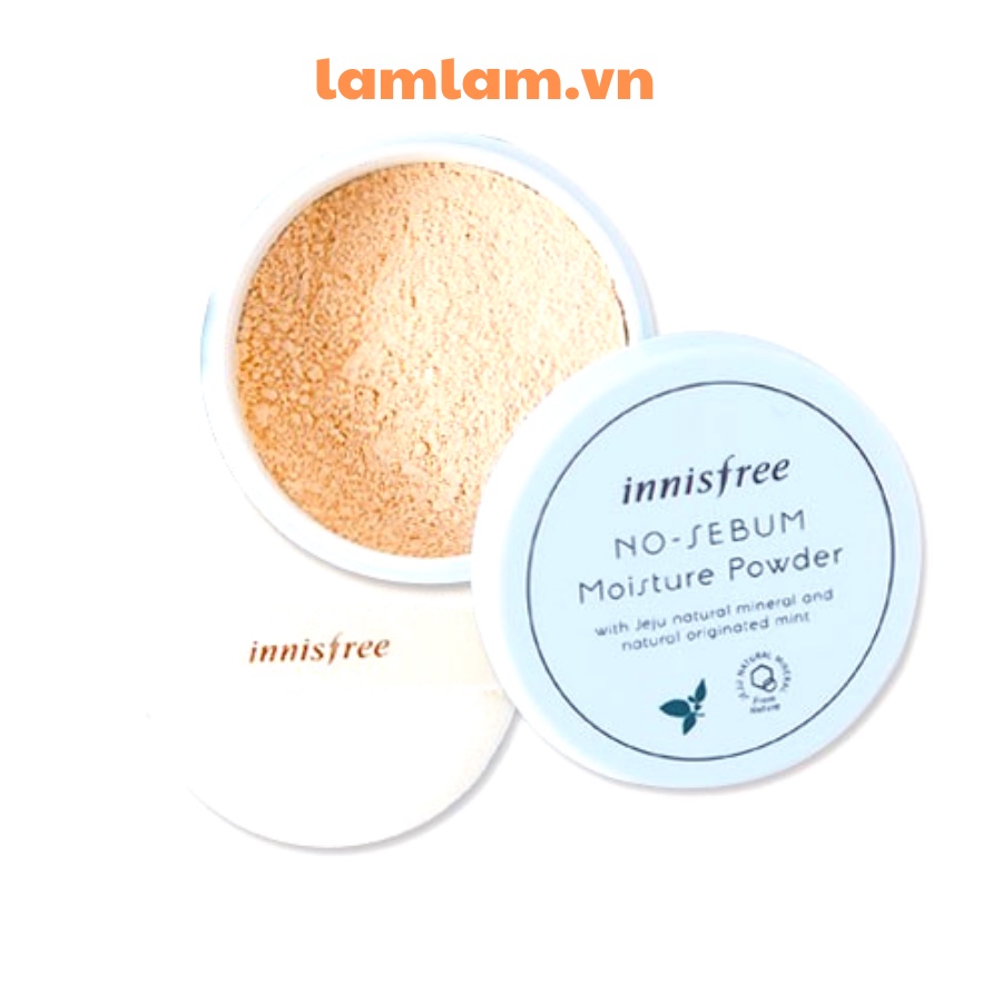 Phấn phủ kiềm dầu dạng nén innisfree No Sebum Mineral Pact 8.5 g