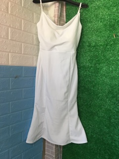 Đầm body cổ đổ đuôi cá