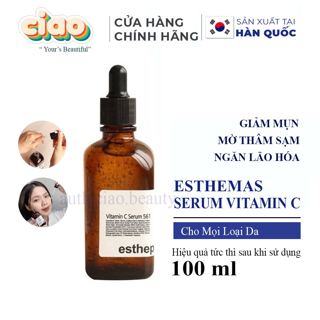 Serum Vitamin C Esthemax sáng da 100ml / Esthemax