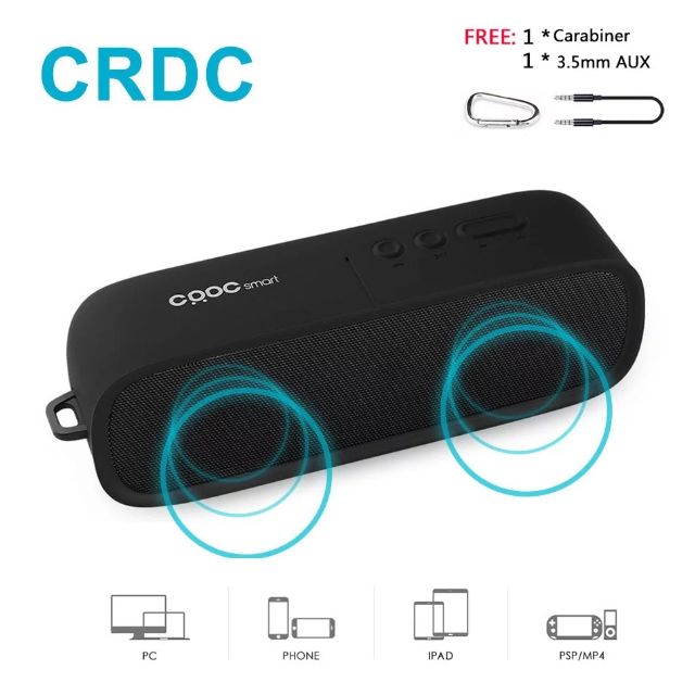Loa mini bluetooth CRDC của Aukey - Ipx6