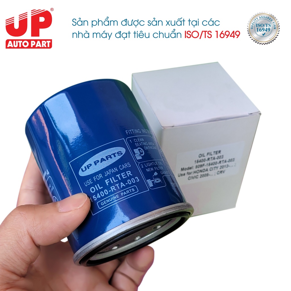 Lọc dầu động cơ HONDA CITY, JAZZ, CIVIC, ACCORD, CRV, ODYSSEY, BRIO &amp; MITSUBISHI LANCER, JOLIE, OUTLANDER