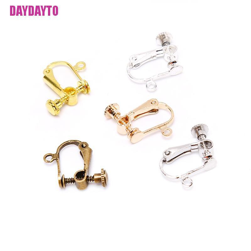 Set 10 Móc Kẹp Bông Tai DIY Tiện Dụng