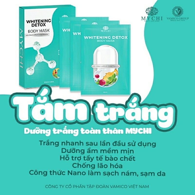 Tắm Trắng Mychi - Sữa Tắm Trắng Toàn Thân Mychi