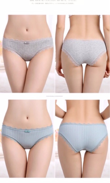 QUẦN COTTON TĂM PHỐI REN NƠ XINH 3333 | BigBuy360 - bigbuy360.vn