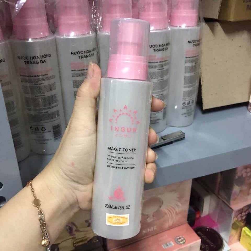 Nước hoa hồng trắng da Insun chính hãng Marado 200ml
