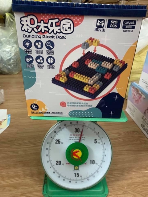 Bộ lắp ráp 520 chi tiết (loại đủ)