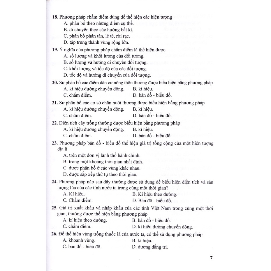 Sách - Trắc nghiệm Địa lí 10 - Lý thuyết và thực hành.