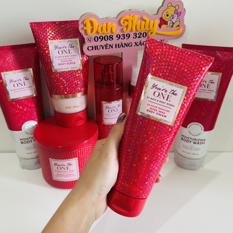 Body mist, Dưỡng thể Bath and Body Works YOU'RE THE ONE