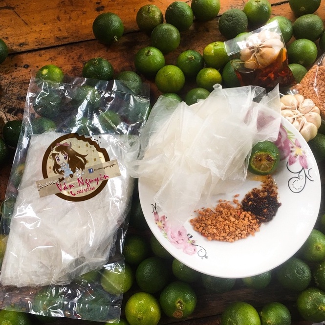 Bánh tráng phơi sương sa tế tắc Tây Ninh siêu cay. Bánh tráng Vân Nguyễn
