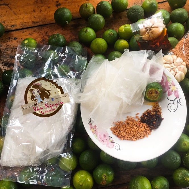 Bánh tráng phơi sương sa tế tắc Tây Ninh siêu cay. Bánh tráng Vân Nguyễn