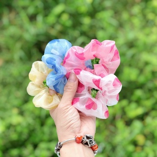 👉👉Dây cột tóc , buộc tóc voan Hàn Quốc Srunchies dễ thương