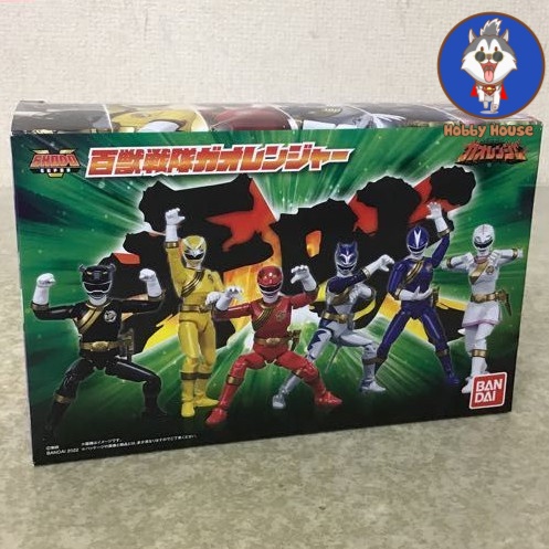 Mô Hình Shodo Super Gaoranger Chiến Đội Bách Thú Siêu Nhân Gao