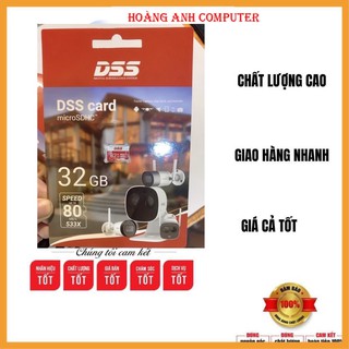 Thẻ nhớ microsd 32g - thẻ nhớ dss dahua chính hãng chuyên dụng new 100% ha29