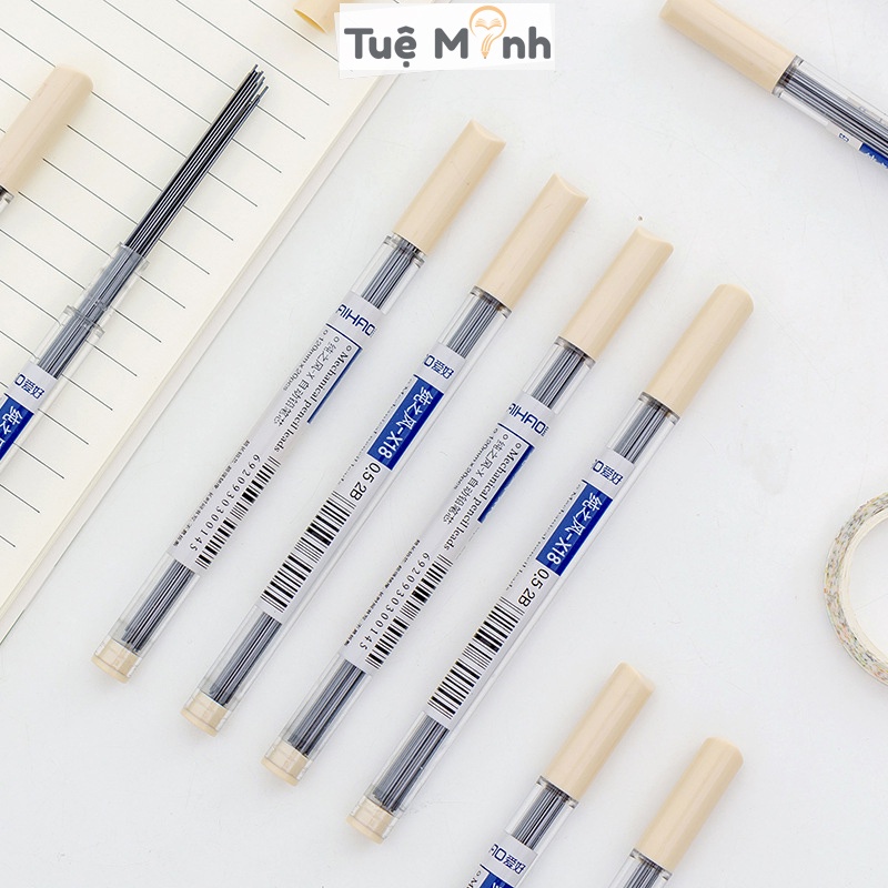 Set 20 ruột bút chì bấm 2B ngòi 0.5mm/ 0.7mm dài 12cm - ngòi chì kim chất lượng B09