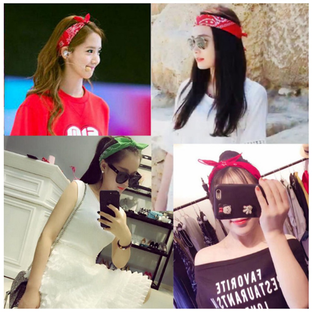 Khăn BANDANA Streetwear Turban Thời Trang BTS