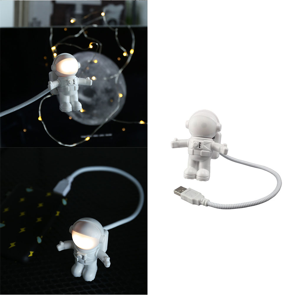 Đèn LED thiết kế kiểu phi hành gia sáng tạo để bàn