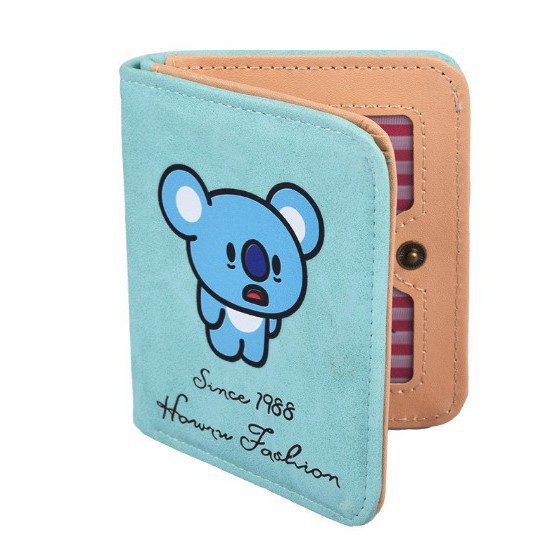 Ví nữ in hình hoạt hình đáng yêu