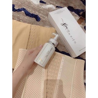 COMBO ĐAI HỦY MỠ SIẾT EO LATEX + CAO HỦY MỠ