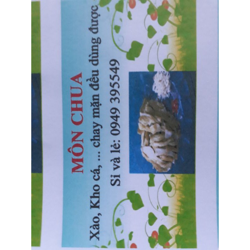 Đặc sản môn chua