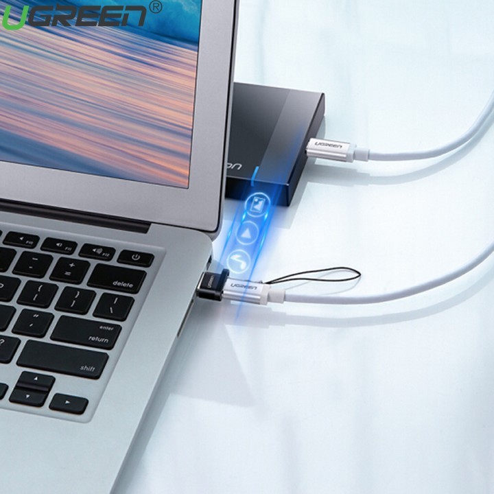 Đầu chuyển USB 2.0 to USB-C Cao Cấp Ugreen 50568